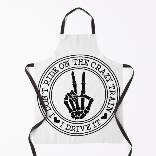 Item preview, I Don't Ride on the Crazy Train, I Drive It designed and sold by Lukasz Sadowski.