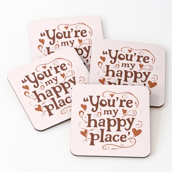 Item preview, You're My Happy Place: Discover Love, Joy, and Bliss Together designed and sold by FEBRICAST.