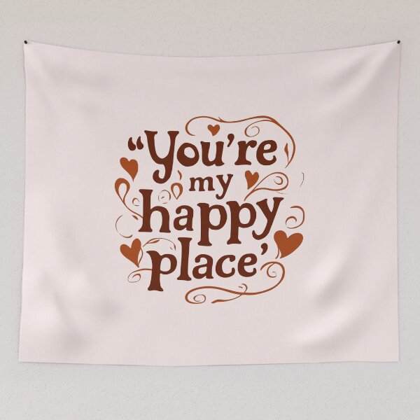 Item preview, You're My Happy Place: Discover Love, Joy, and Bliss Together designed and sold by FEBRICAST.