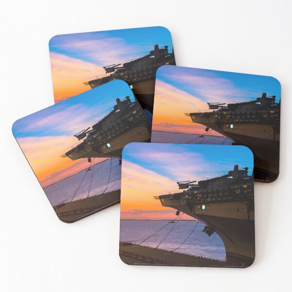 Item preview, USS Bonhomme Richard at Sunrise in Darwin NT Australia designed and sold by tauriminogue.