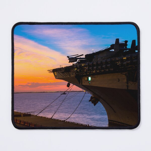 Item preview, USS Bonhomme Richard at Sunrise in Darwin NT Australia designed and sold by tauriminogue.
