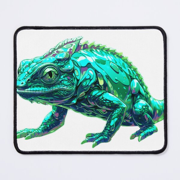 Item preview, Green chameleon  designed and sold by LevCreates.