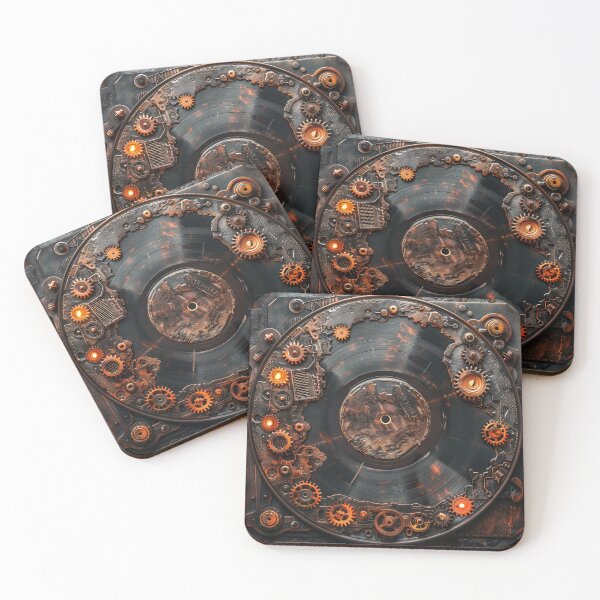 Item preview, Steampunk Vinyl Gears designed and sold by palmyst.