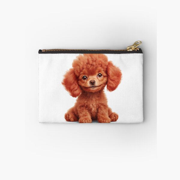 Item preview, Adorable Red Toy Poodle Puppy Illustration designed and sold by Sadia  Jannat.