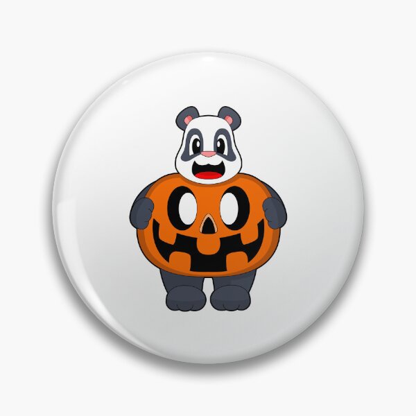 Item preview, Panda Halloween Pumpkin designed and sold by Snabdesign84.
