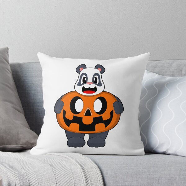 Item preview, Panda Halloween Pumpkin designed and sold by Snabdesign84.