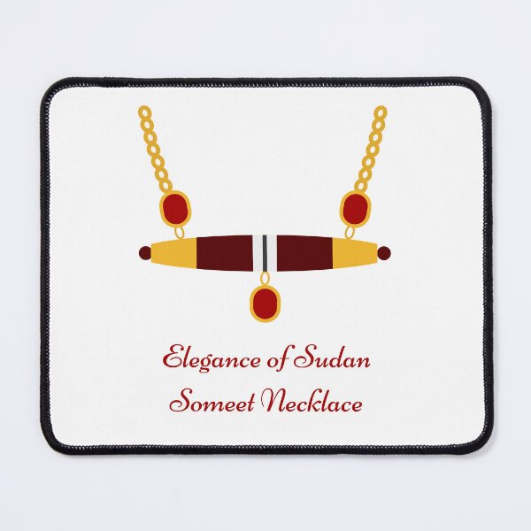 Item preview, Sudanese necklace Someet عقد السوميت designed and sold by raz-mina.