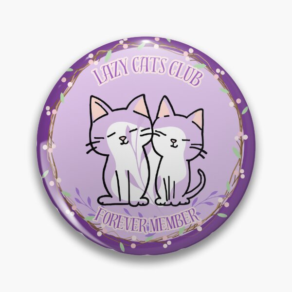 Item preview, Lazy Cats Club designed and sold by BirdBrew.
