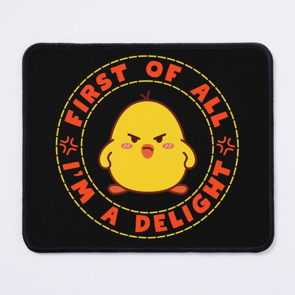 Item preview, First of all I'm delight Fun Humor Animal lovers designed and sold by MorningTeeNmore.