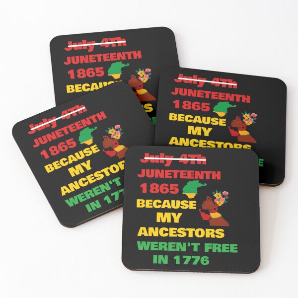 Item preview, Juneteenth 1865 Because My Ancestors Weren't Free in 1776 Classic T-Shirt/Hoody/Phone Case designed and sold by justforyou2024.