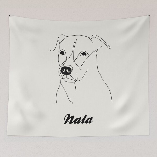 Aperçu de l'œuvre Chien Nala créée et vendue par Myl-Design.