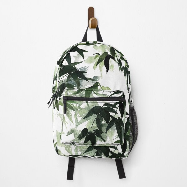 Item preview, Green bamboo oriental pattern designed and sold by LittleNippon.