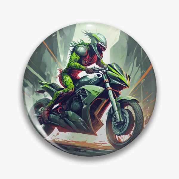 Item preview, Zombies on Motorcycles: Chery Kisses designed and sold by BADESIGNZZ.