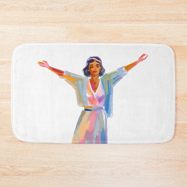 Item preview, Spiritual Lady Painting designed and sold by LarkaArt.
