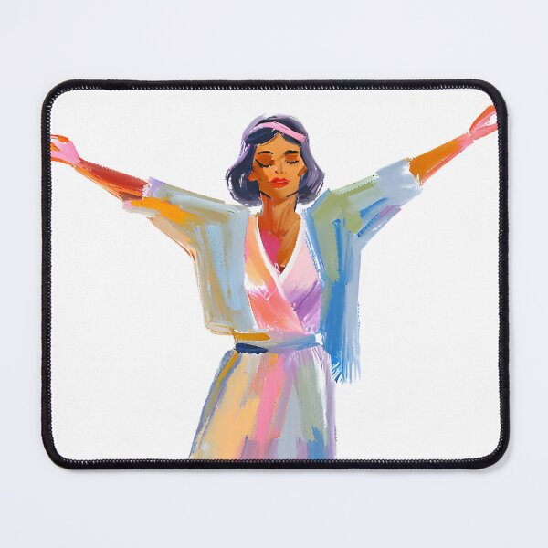 Item preview, Spiritual Lady Painting designed and sold by LarkaArt.