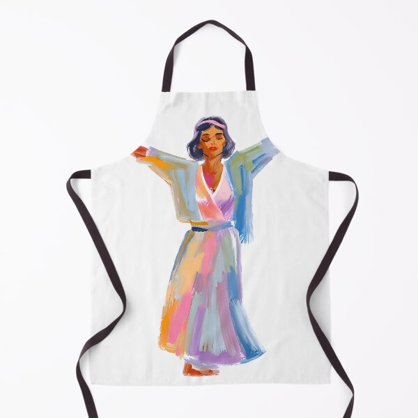 Item preview, Spiritual Lady Painting designed and sold by LarkaArt.