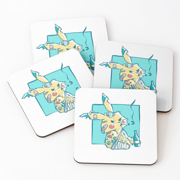 Item preview, A Wild Electric Pocket mouse after battle  designed and sold by Carlazucchi.