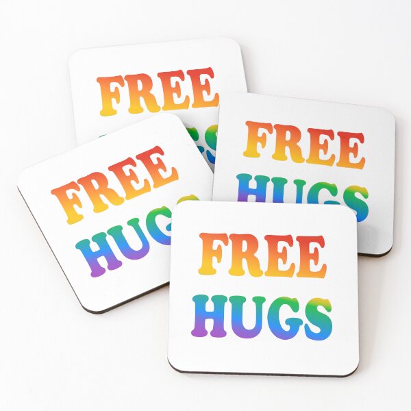 Item preview, Free Hugs LGBTQ Pride designed and sold by Inspirationmotivation.