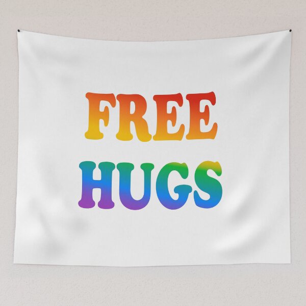 Item preview, Abrazos Gratis Orgullo LGBTQ designed and sold by Inspirationmotivation.