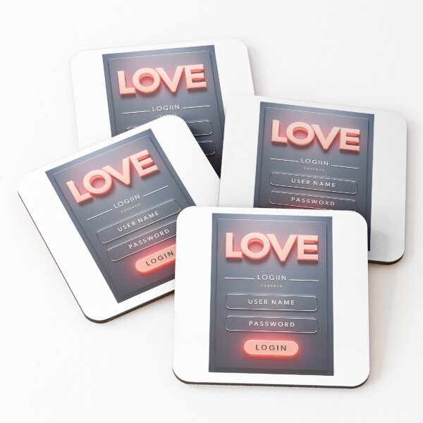 Item preview, Love login design t-shirt  designed and sold by Arttoon  Mart.