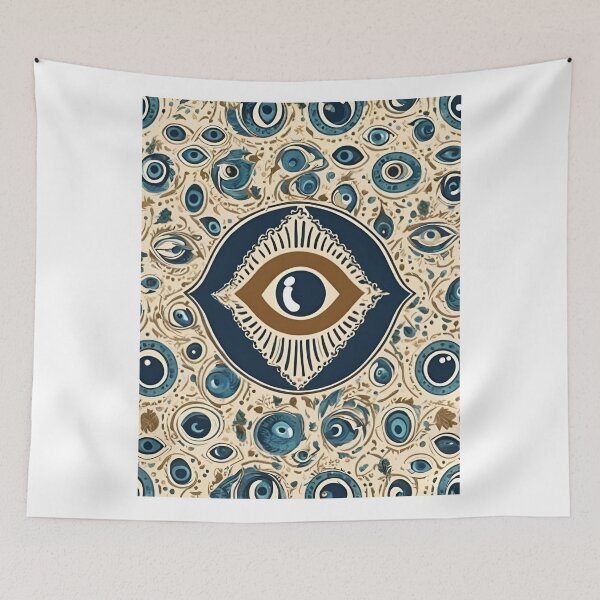 Item preview, Evil Eye design designed and sold by LarkaArt.