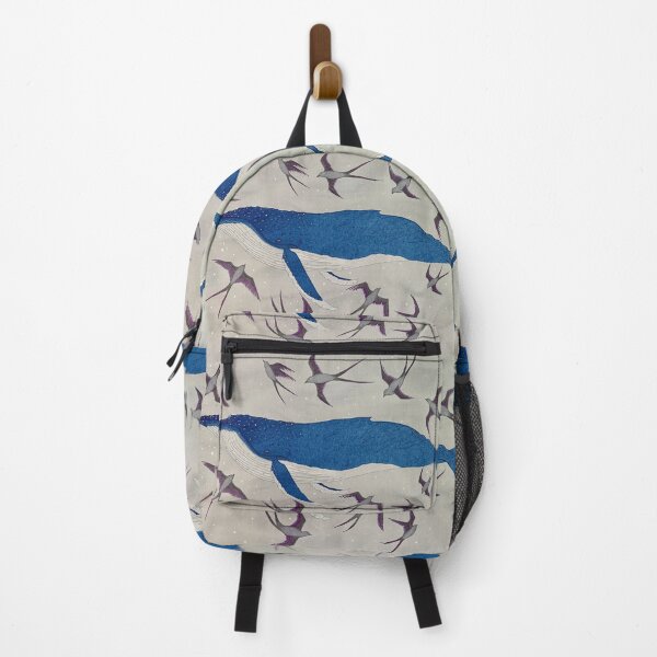 Item preview, Gioia's Humpback Whale with Swallows designed and sold by KakiDimock.