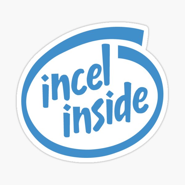Incel Inside Sticker