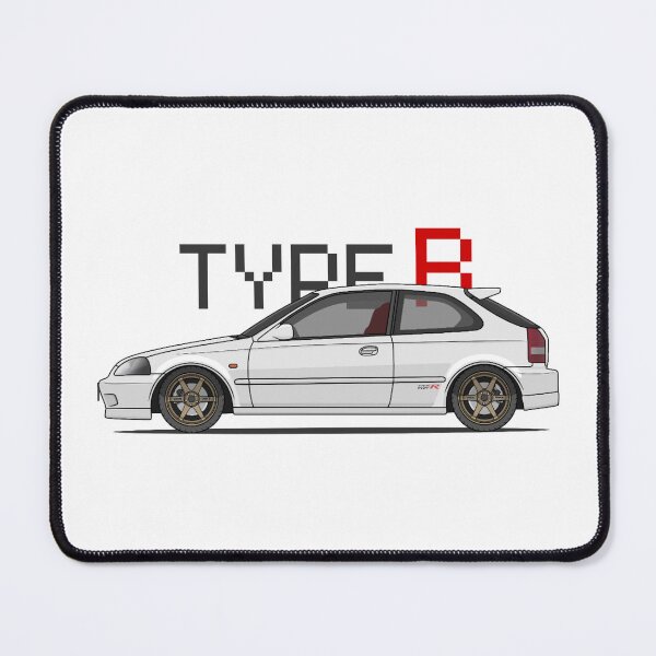 Item preview, EK9 Type R 90's Pixel Art (White) - JDM designed and sold by kacar-draw.
