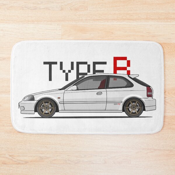 Item preview, EK9 Type R 90's Pixel Art (White) - JDM designed and sold by kacar-draw.