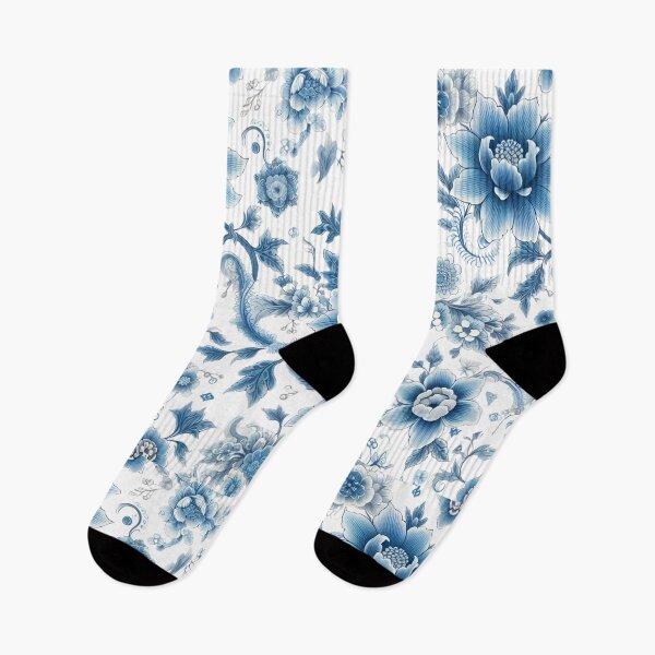 Item preview, Blue and White Motifs designed and sold by CatherineLievre.