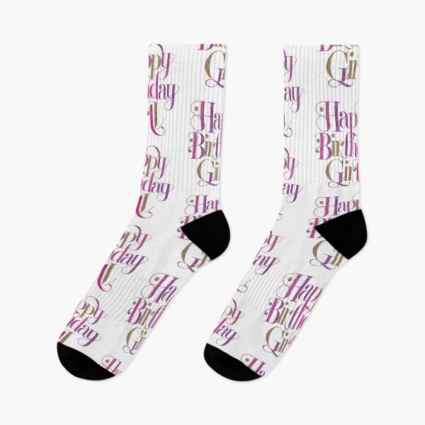 Item preview, Happy Birthday girl fun funny present gift celebrate designed and sold by Newhyperion.