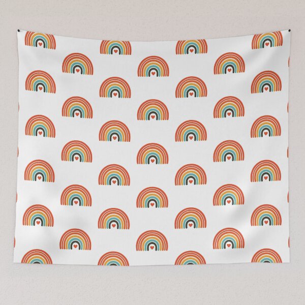 Item preview, Diversity Rainbow with a Heart designed and sold by heartsake.