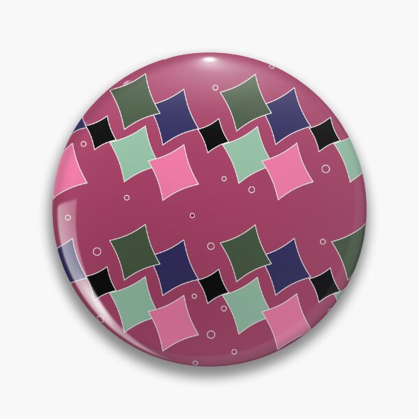 Item preview, red background overlapping square pattern designed and sold by wonghong.