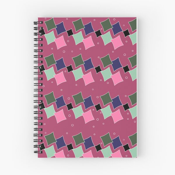 Item preview, red background overlapping square pattern designed and sold by wonghong.