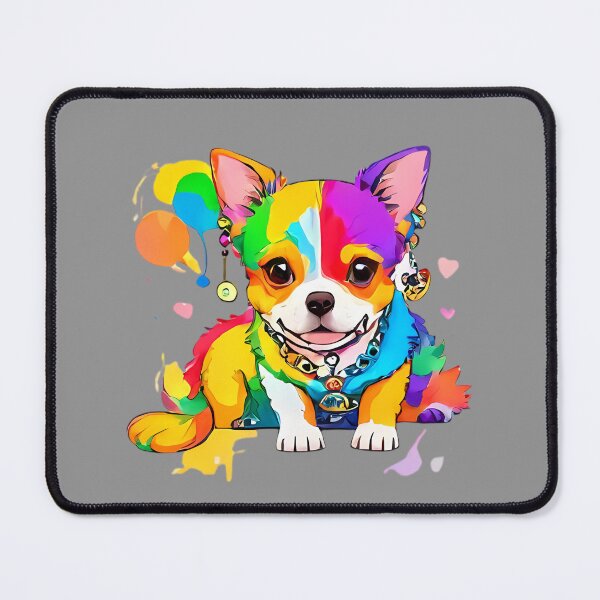 Item preview, Rainbow Shiba: Prideful and Playful Fashion Tee designed and sold by WitMeme.