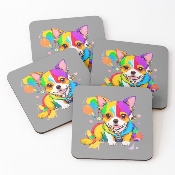 Item preview, Rainbow Shiba: Prideful and Playful Fashion Tee designed and sold by WitMeme.