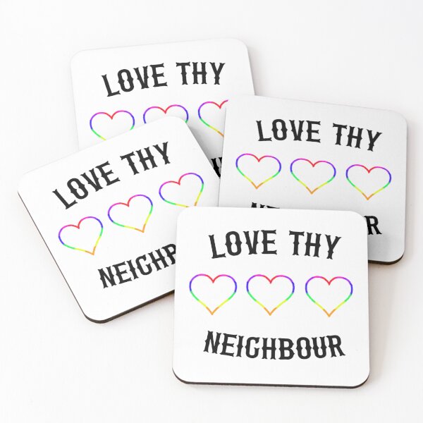 Item preview, Love thy neighbour hearts  designed and sold by Lovethatsticks.