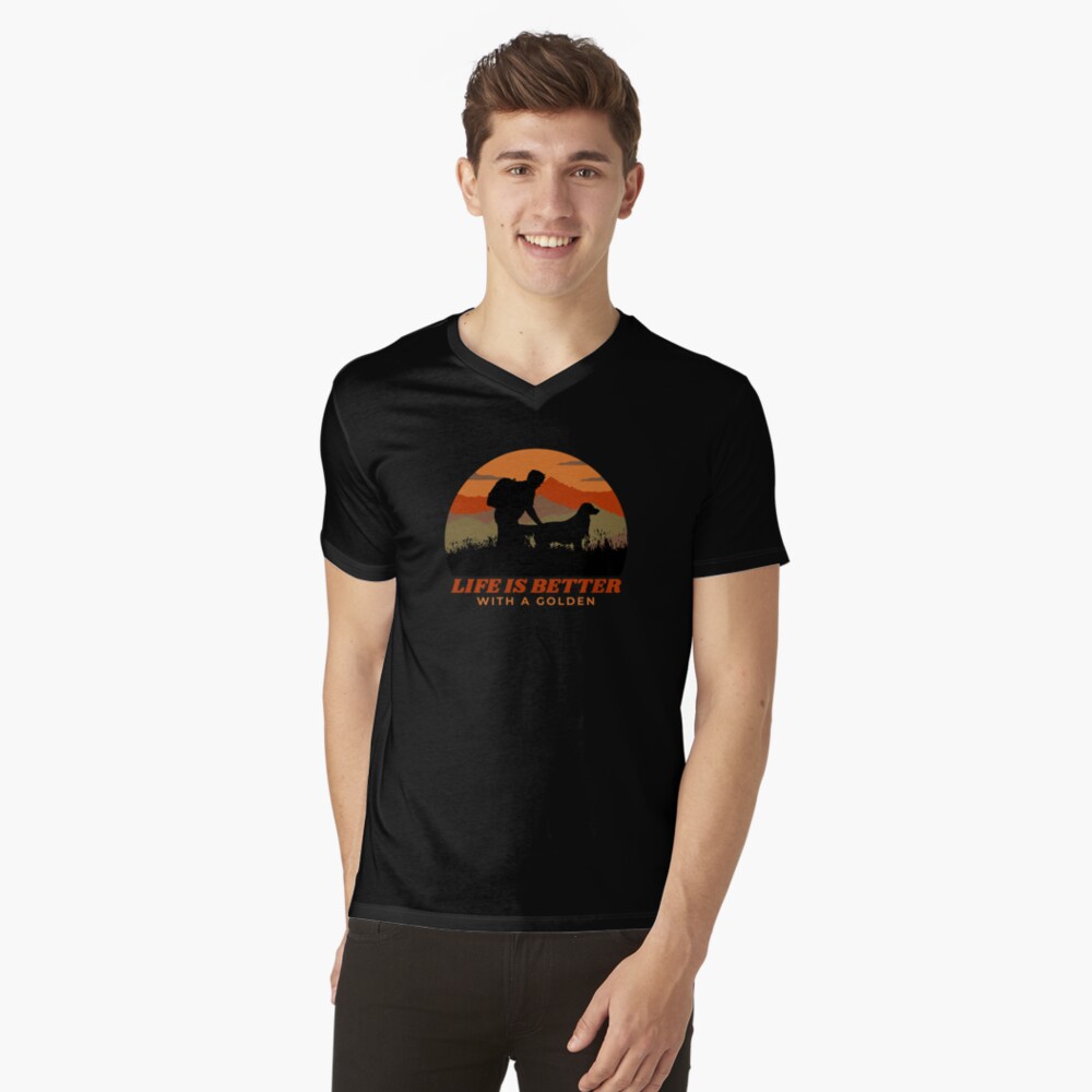 Item preview, T-Shirt mit V-Ausschnitt designed and sold by Guarddogdrive.
