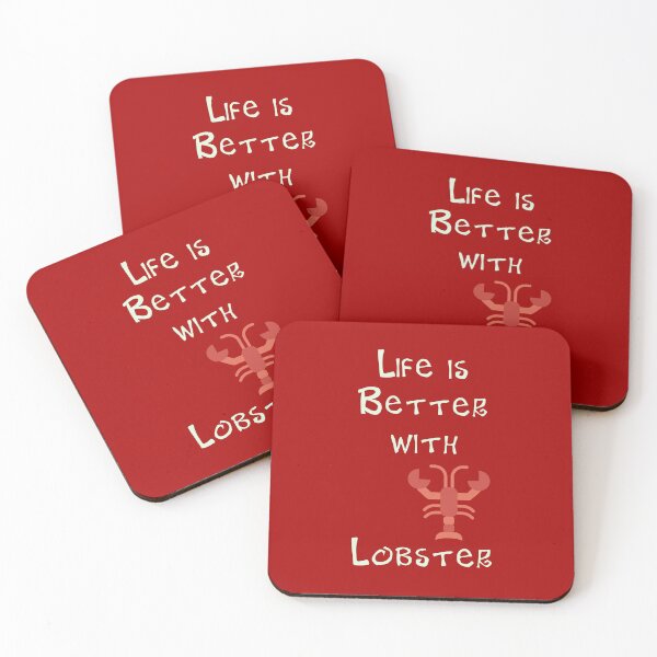 Item preview, Life is Better with Lobster designed and sold by Studio LeDauphin.