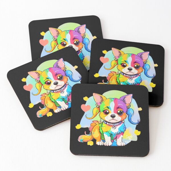 Item preview, Rainbow Shiba: Prideful and Playful Fashion Tee designed and sold by WitMeme.