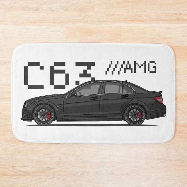 Item preview, C63 AMG W204 90's Pixel Art (Black) designed and sold by kacar-draw.