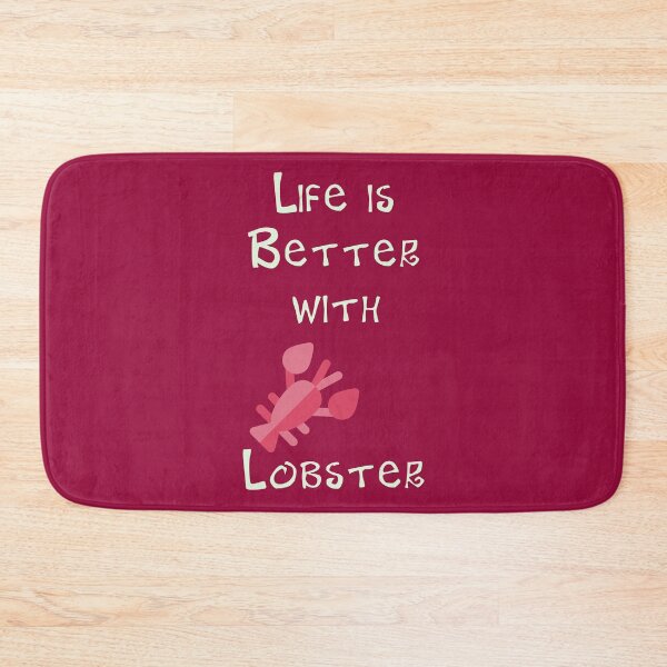 Item preview, Life is Better with Lobster designed and sold by Studio LeDauphin.