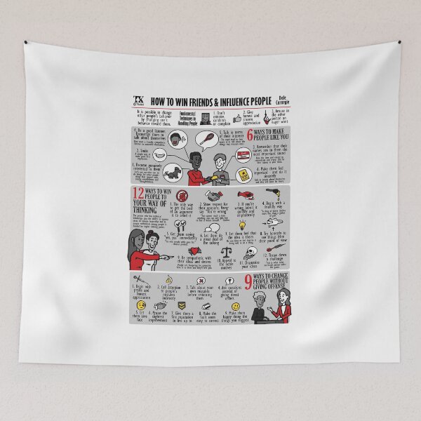 Item preview, Visual Book How to Win Friends and Influence People (Dale Carnegie) designed and sold by TKsuited.