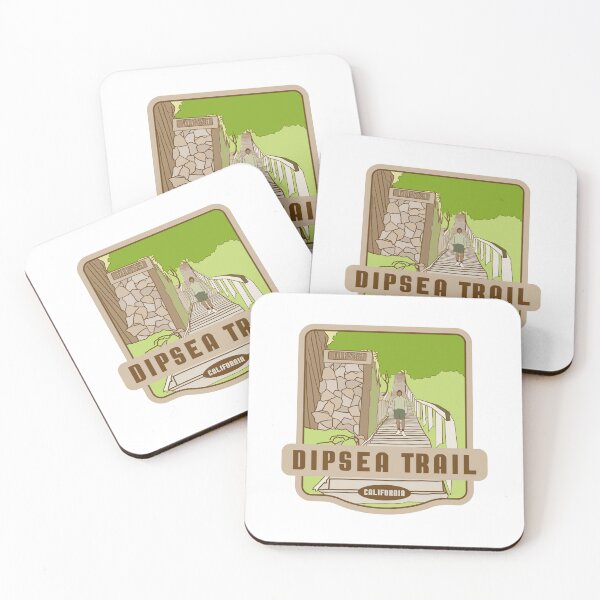 Item preview, Dipsea Trail – California hiking designed and sold by Moritz Schwäble.