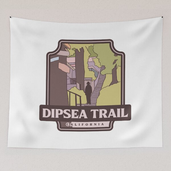 Item preview, Dipsea Trail – California hiking designed and sold by Moritz Schwäble.