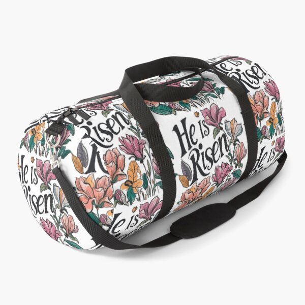 Item preview, Vintage Magnolia Hand-drawn - Retro "He is Risen" Women's Christian Art Design by #HahaHandlesHub designed and sold by HahaHandlesHub.