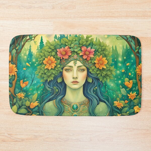 Item preview, Forest Bathing on Moonlit Nights in Enchanted Lemurian Glades designed and sold by Mayastar Designs.