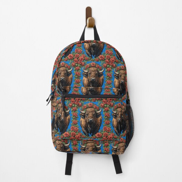 Item preview, Oklahoman Buffalo Surrounded By Oklahoma Roses designed and sold by taiche.