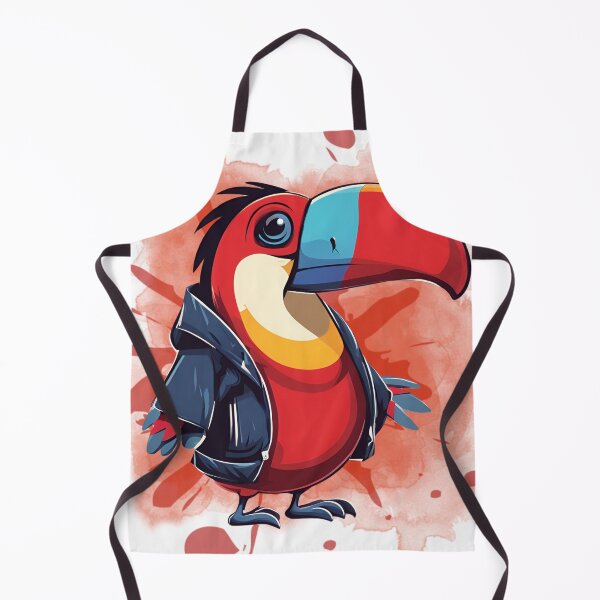 Item preview, Cute red toucan designed and sold by Yeyishop.