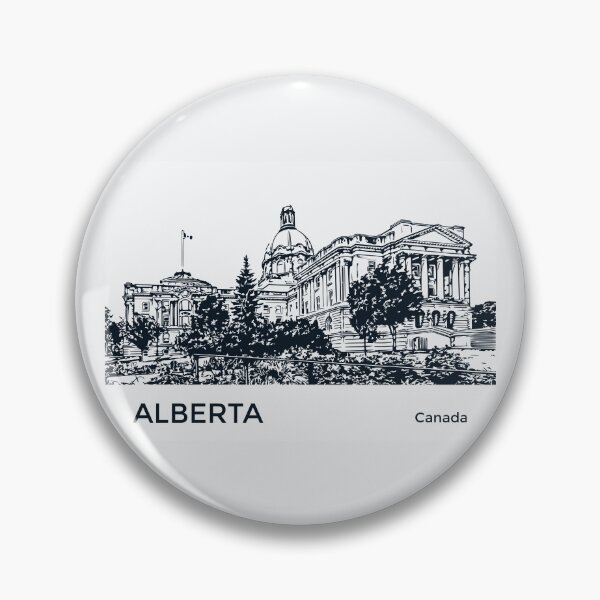Artikelvorschau, Alberta, Kanada entworfen und verkauft von Lakeric Cityscapes.